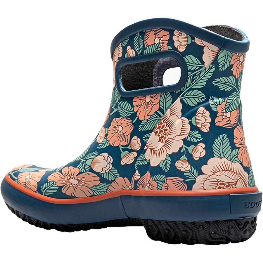 Bogs Patch Ankle Rain Boot - Women's Tapestry Floral/Navy