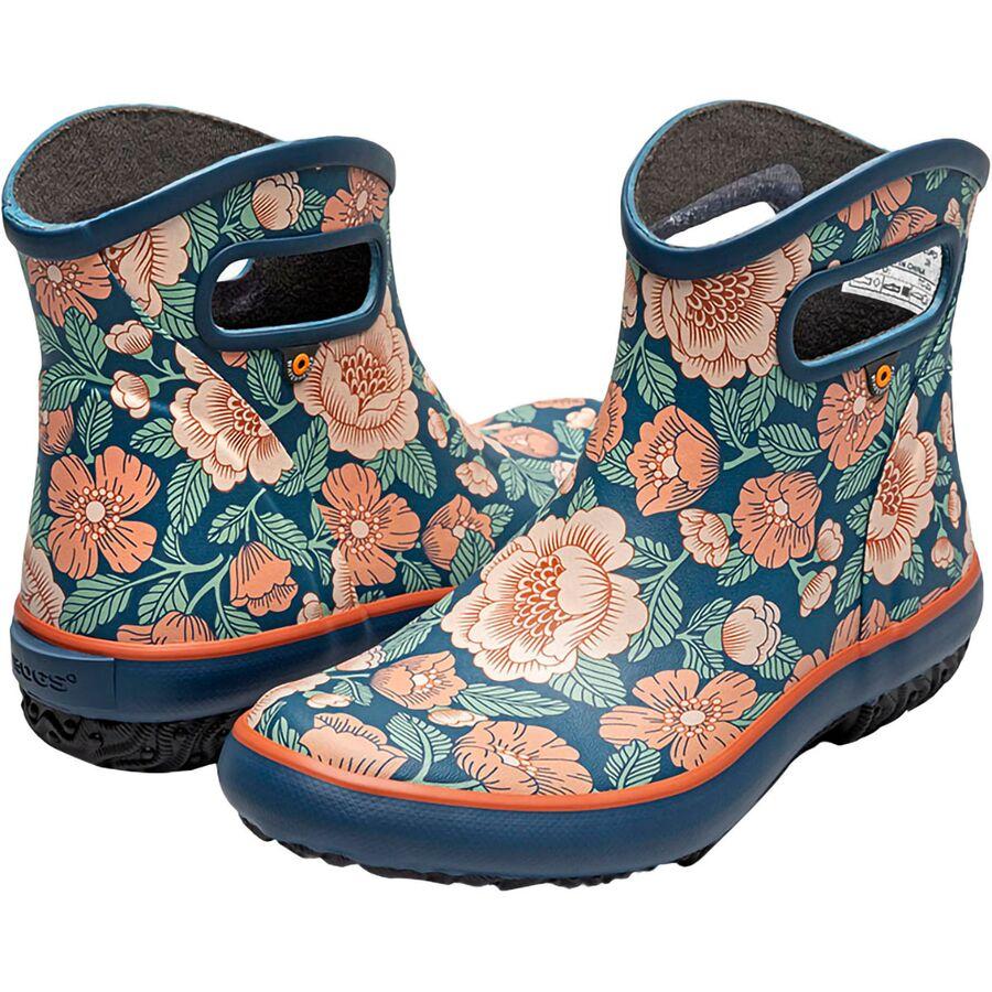 Bogs Patch Ankle Rain Boot - Women's Tapestry Floral/Navy