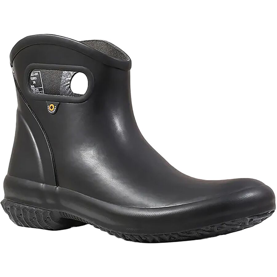 Bogs Patch Solid Ankle Boot - Women's Black