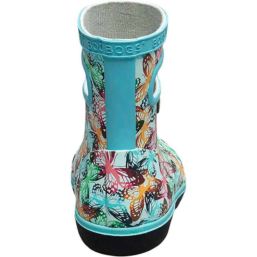 Bogs Skipper II Butterfly Camo Rain Boot - Toddler Girls' Sky Blue/Multi