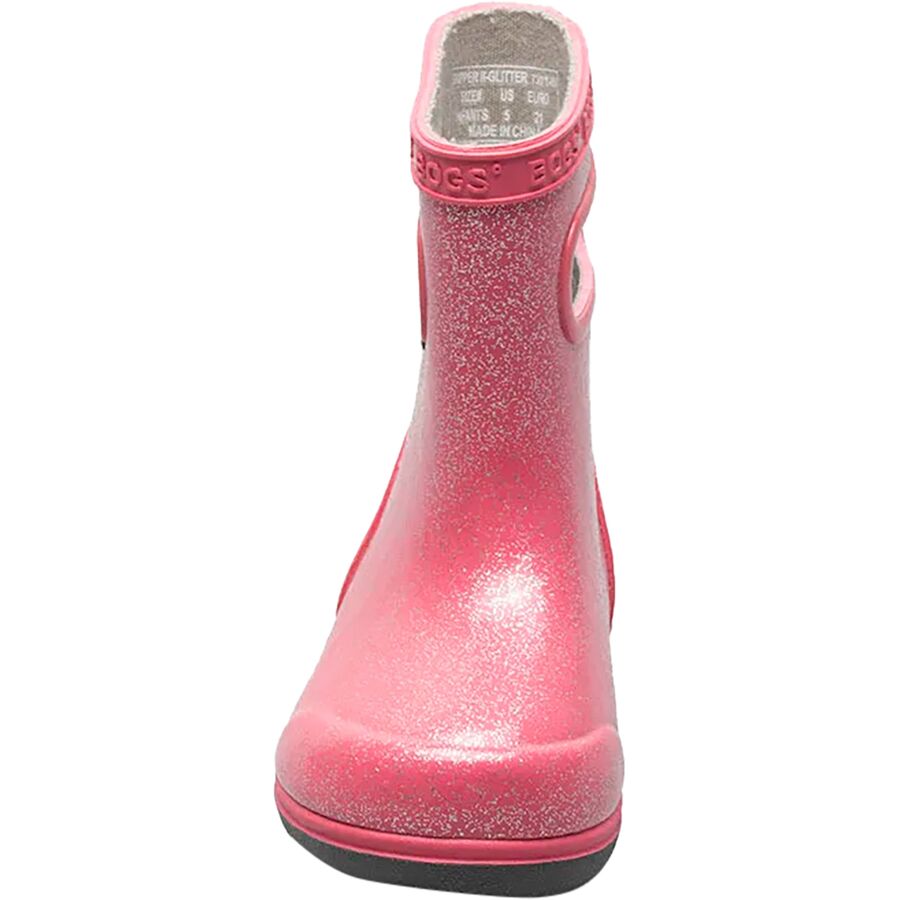 Bogs Skipper II Glitter Rain Boot - Toddler Girls' Pink