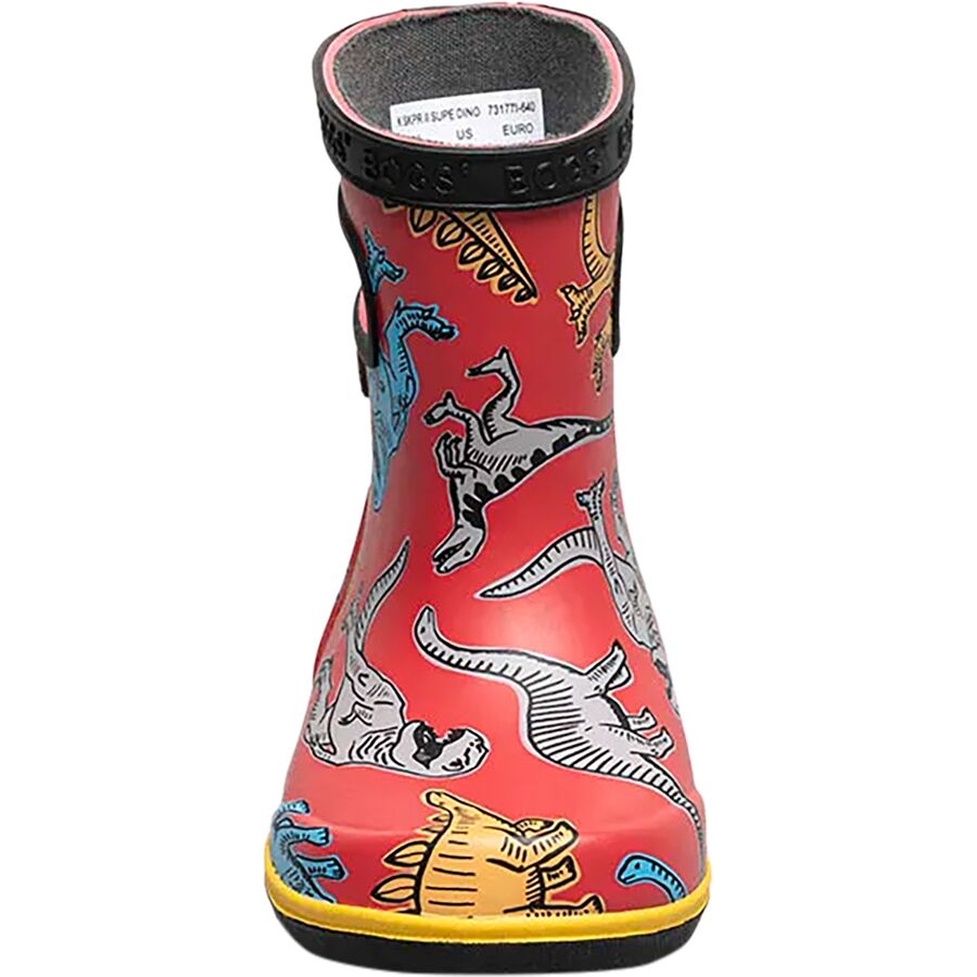 Bogs Skipper II Super Dino Rain Boot - Toddler Boys' Red/Multi