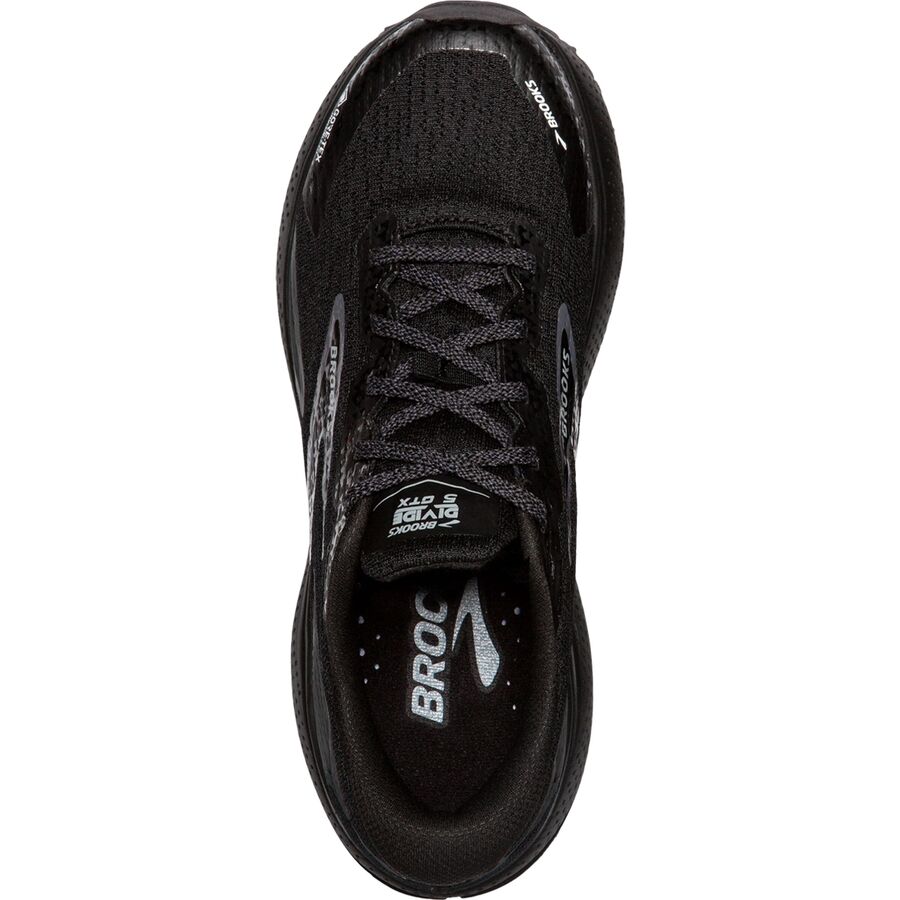Brooks Divide 5 GTX Trail Running Shoe - Women's Black/Alloy/Primer Grey