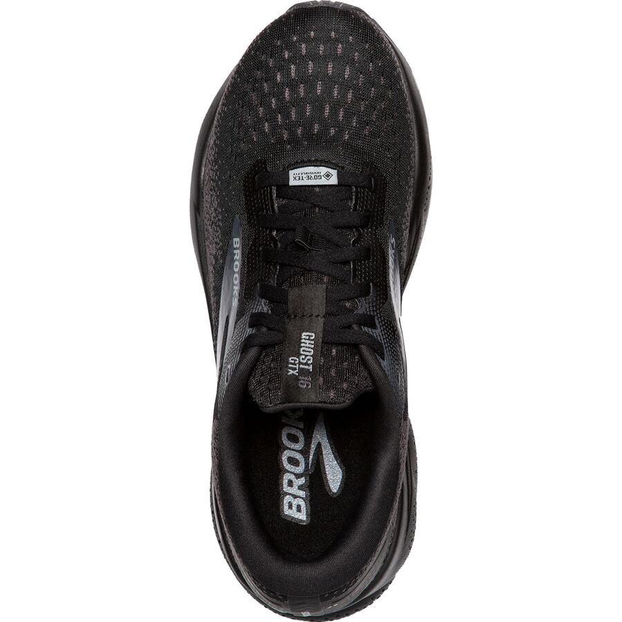 Brooks Ghost 16 GTX Running Shoe - Women's Black/Black/Ebony