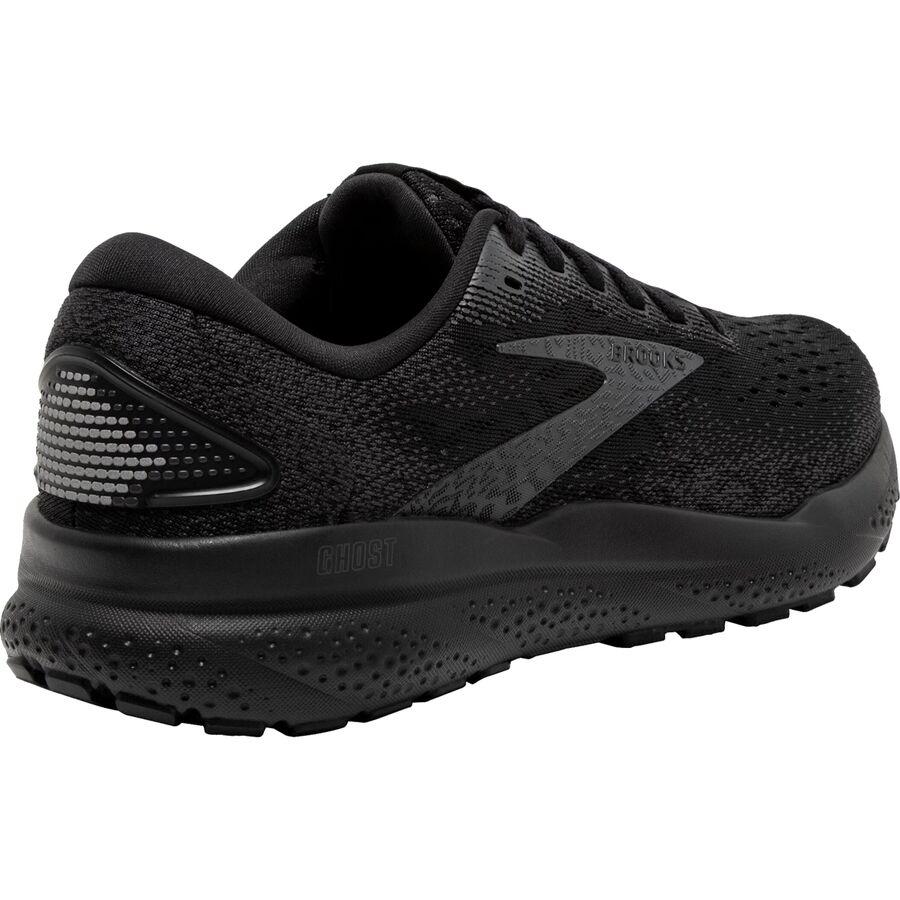 Brooks Ghost 16 Wide Shoe - Women's Black/Black/Ebony