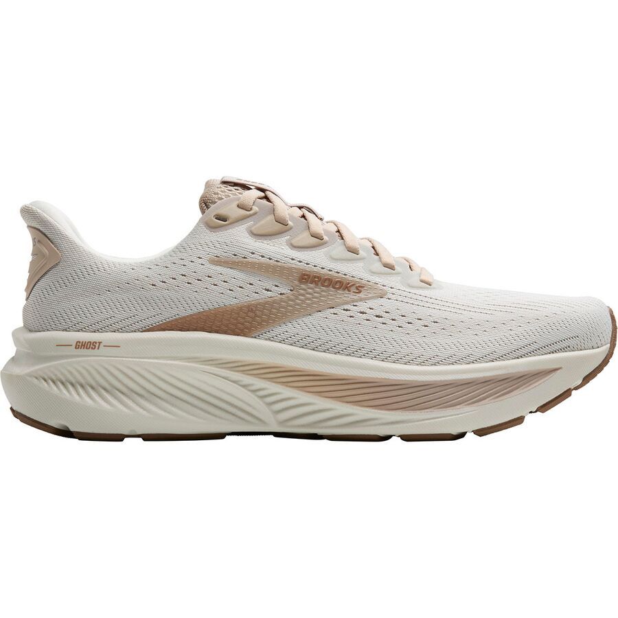 Brooks Ghost 17 Running Shoe - Women's Grey/Chateau Grey/Portabella