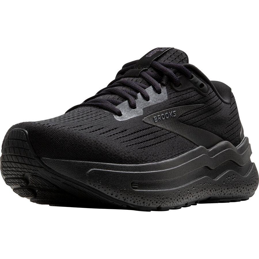 Brooks Ghost Max 2 Wide Running Shoe - Men's Black/Black/Ebony