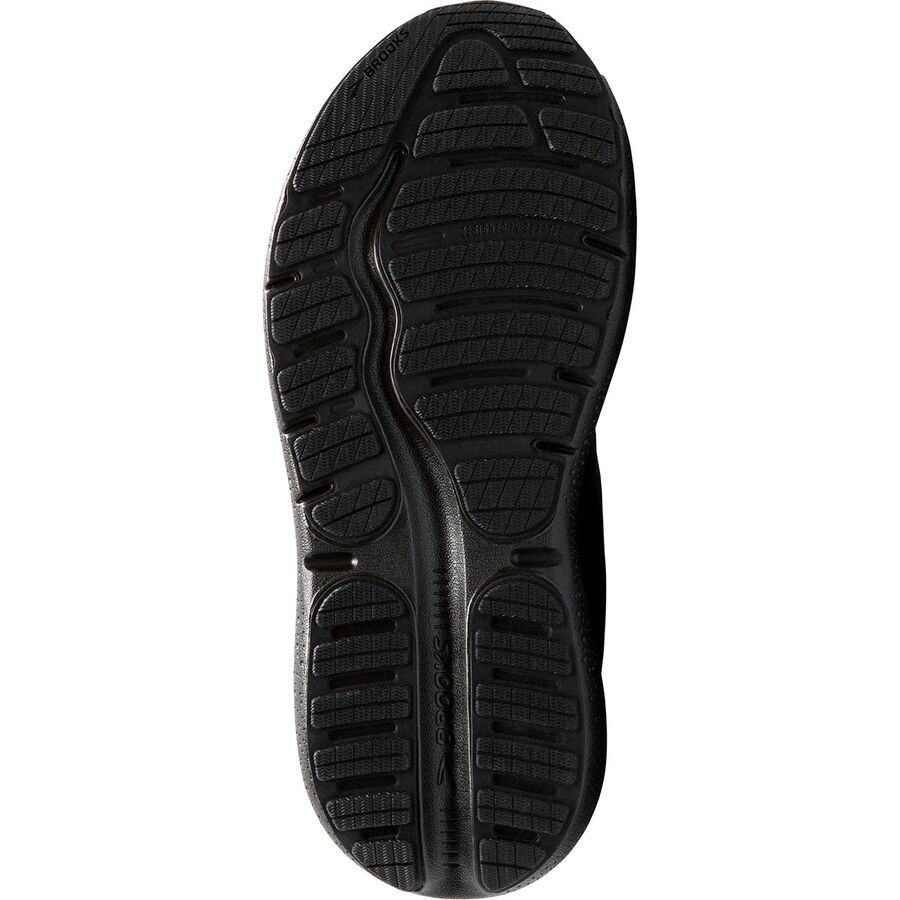 Brooks Ghost Max 2 Wide Running Shoe - Men's Black/Black/Ebony