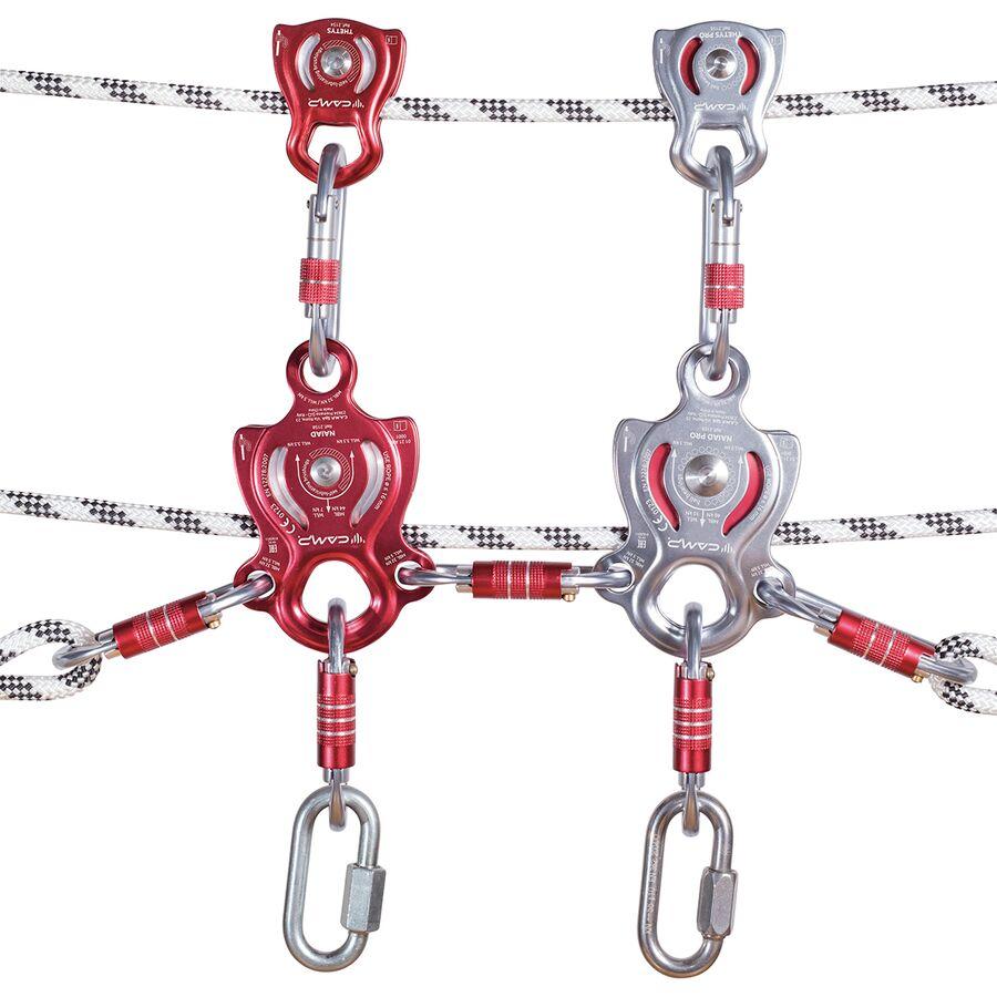 CAMP USA Tethys Small Mobile Pulley Red