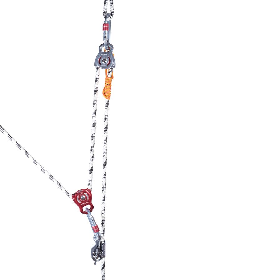 CAMP USA Tethys Small Mobile Pulley Red