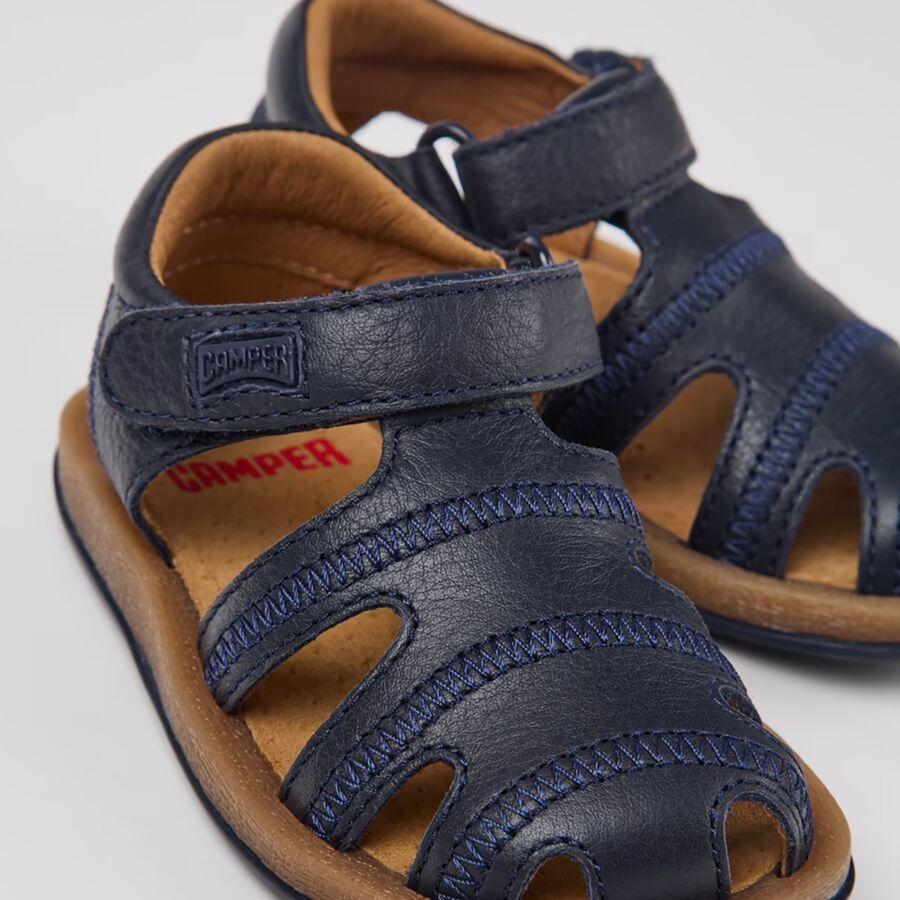 Camper Bicho FW Fisherman Sandal - Toddlers' Blue