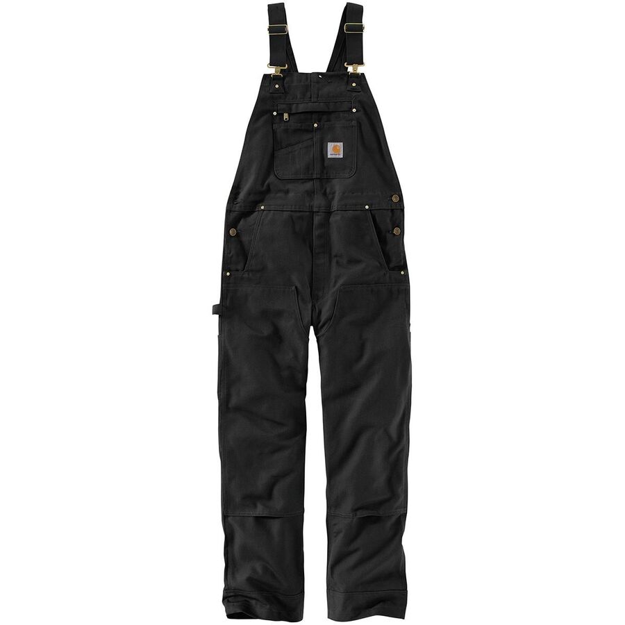 Carhartt R01 Duck Bib Overall Pant - Men's Dark Brown