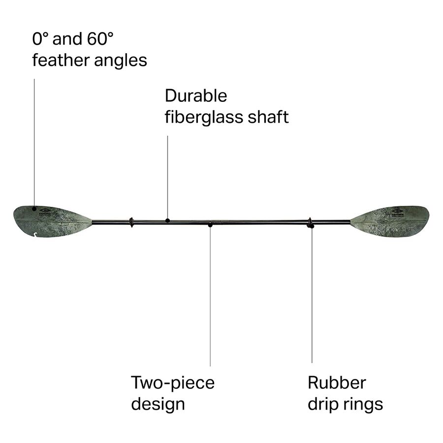 Carlisle Paddles Magic Angler Paddle Camo