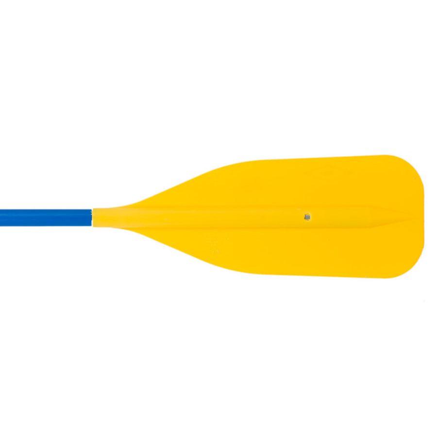 Carlisle Paddles Standard 2-Piece Paddle - Straight Shaft Yellow/Blue