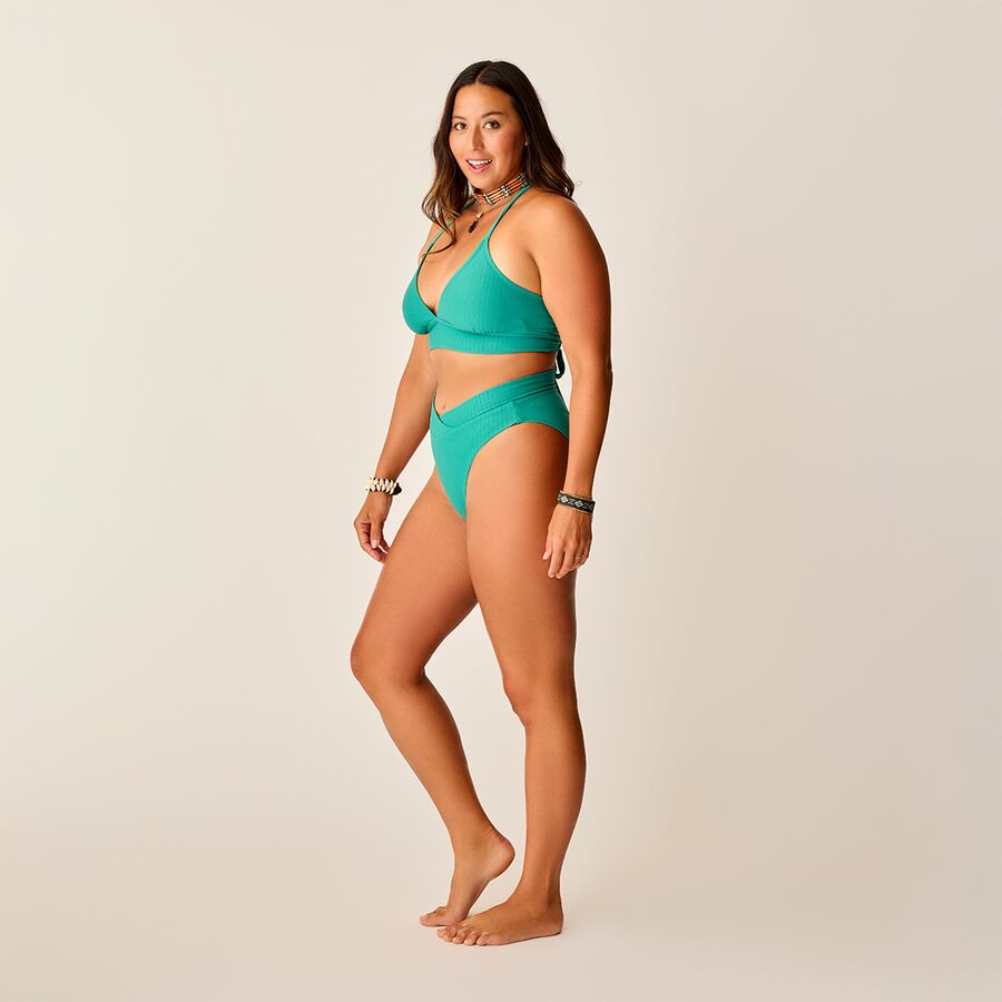Carve Designs Dahlia Bikini Top - Women's Jade Texture