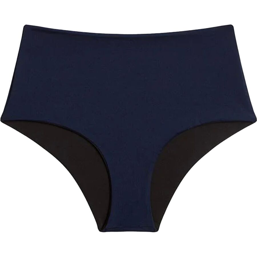 Carve Designs Erin Reversible Bikini Bottom - Women's Black/Navy