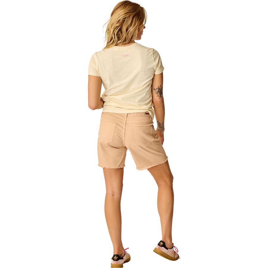 Carve Designs Oahu 6in Twill Short - Women's Biscuit