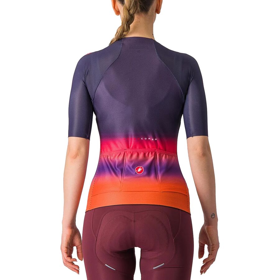 Castelli Climber's 4.0 Jersey - Women's Hibiscus/Pink-Ornge