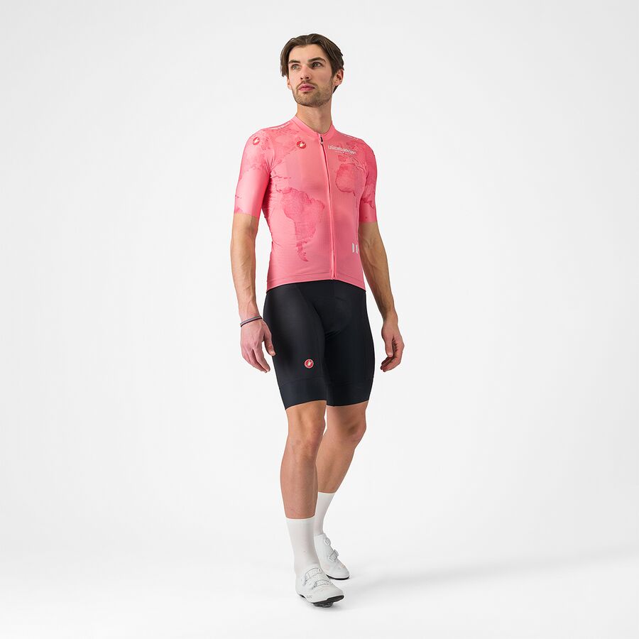 Castelli #GIRO108 Competizione 3 Jersey - Men's Rosa Giro