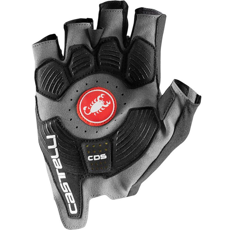 Castelli Rosso Corsa Pro V Glove - Men's Dark Gray