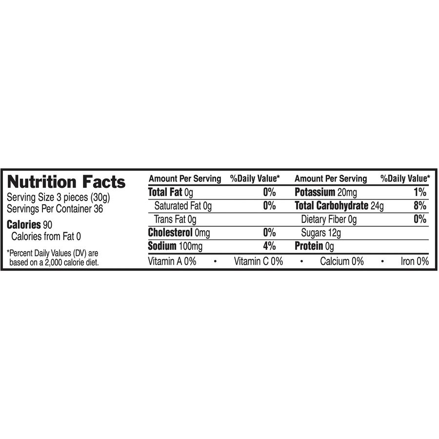 Clifbar Bloks Energy Chews - 18-Pack Salted Watermelon