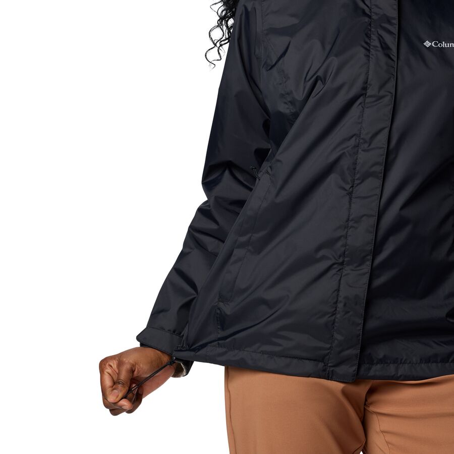Columbia Arcadia II Rain Jacket - Women's Black2