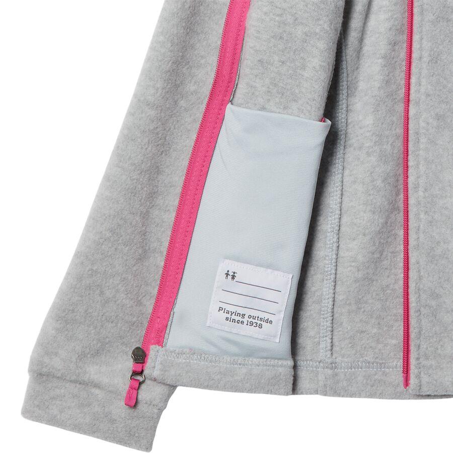Columbia Benton Springs Fleece Jacket - Girls' Cirrus Grey