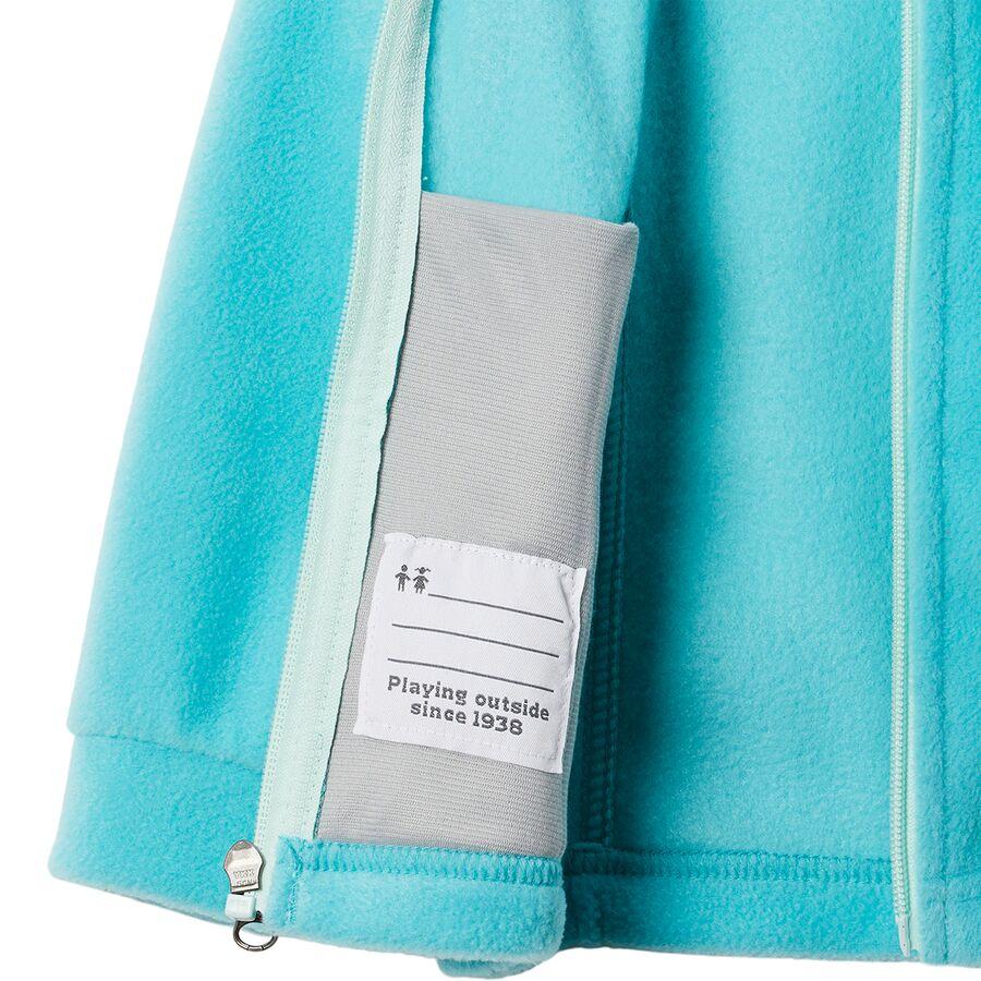 Columbia Benton Springs Fleece Jacket - Toddler Girls' Geyser