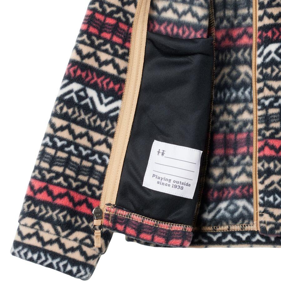 Columbia Benton Springs II Printed Fleece Jacket - Girls' Canoe Madras
