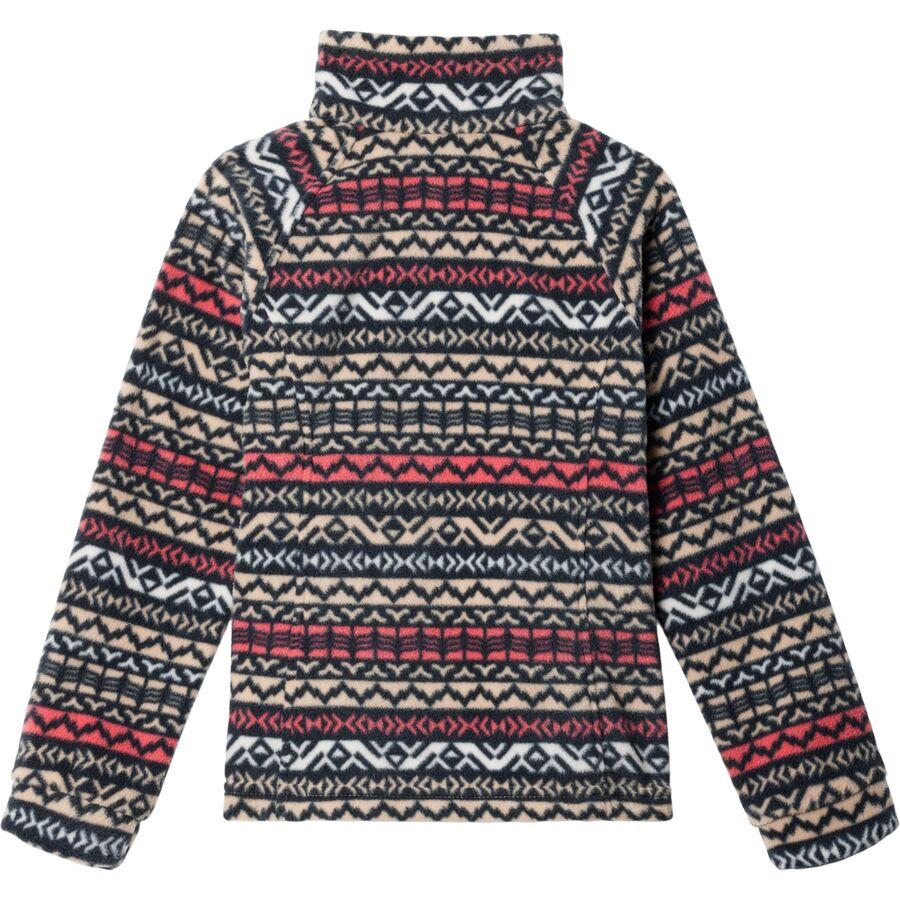 Columbia Benton Springs II Printed Fleece Jacket - Girls' Canoe Madras