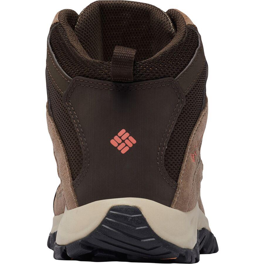 Columbia Crestwood Mid Waterproof Hiking Boot - Women's Cordovan/Mud