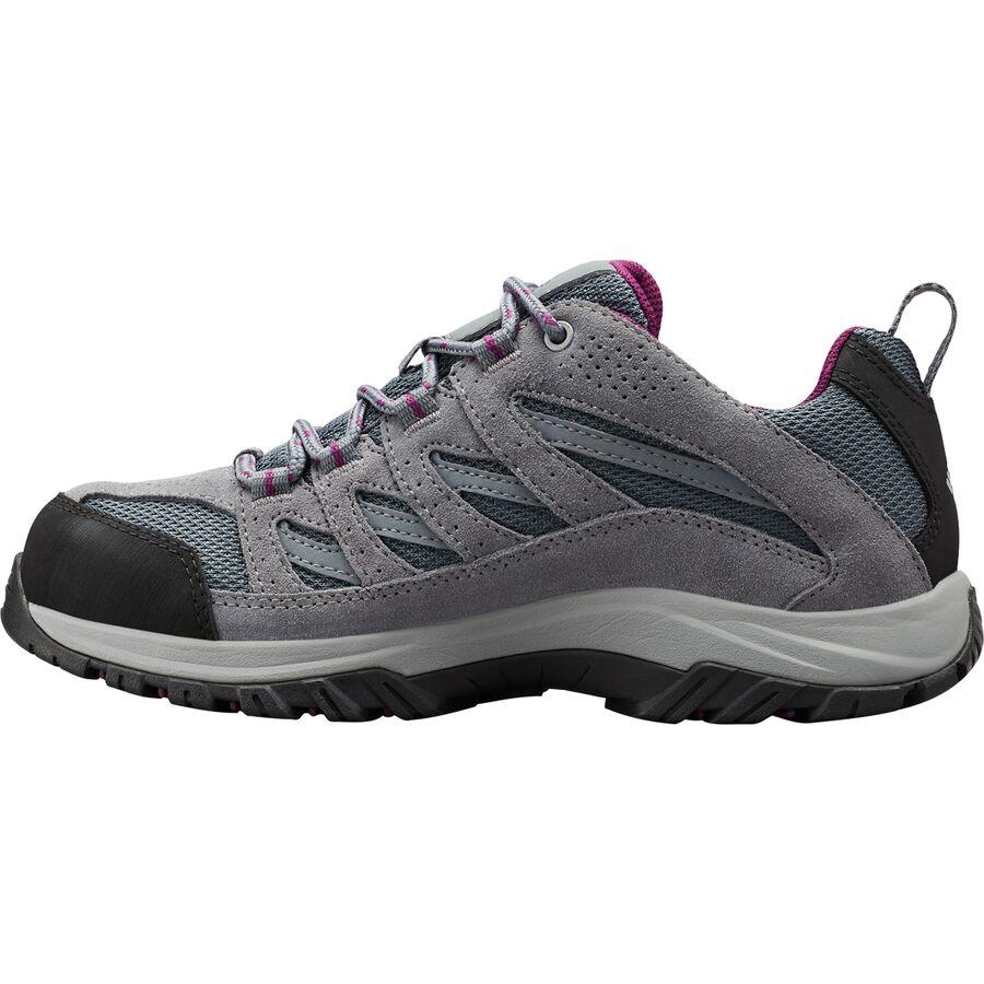 Columbia Crestwood Waterproof Hiking Shoe - Women's Graphite/Wild Iris