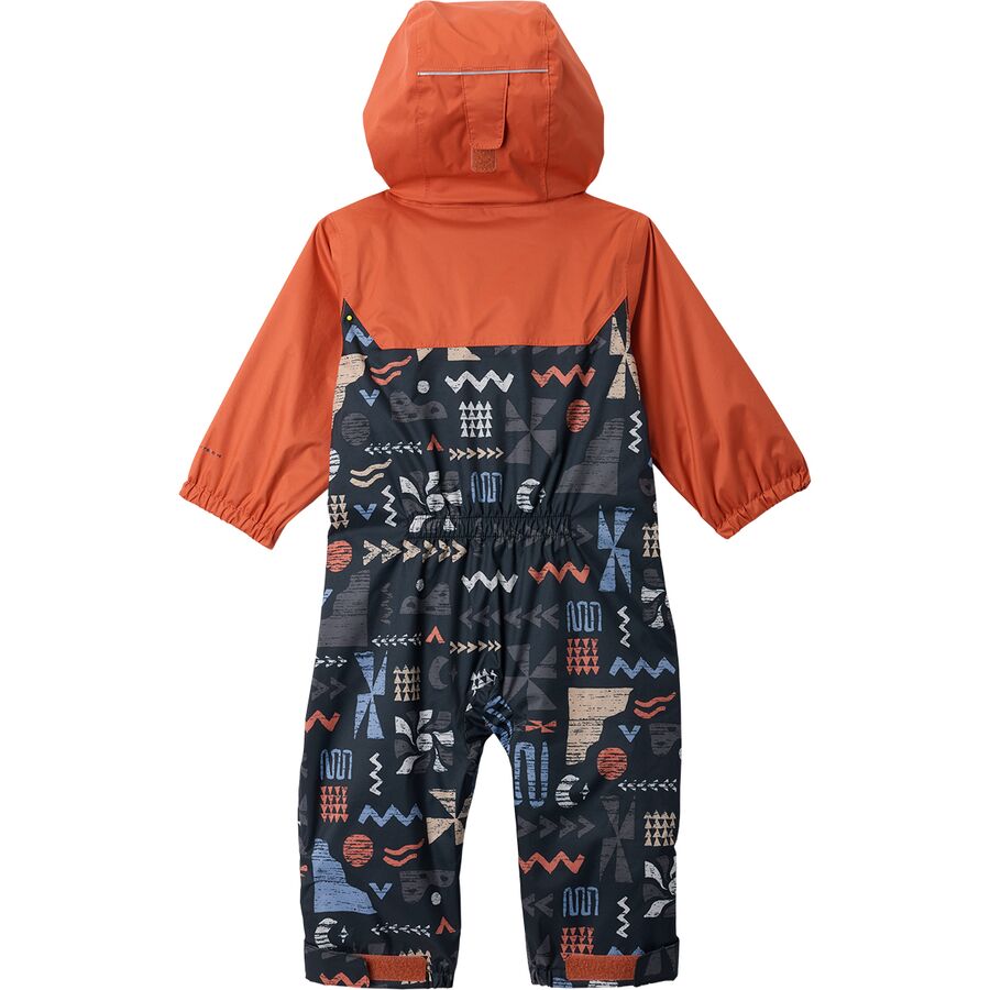 Columbia Critter Jitters III Rain Suit - Infants' Black Outerbounds/Tuscan