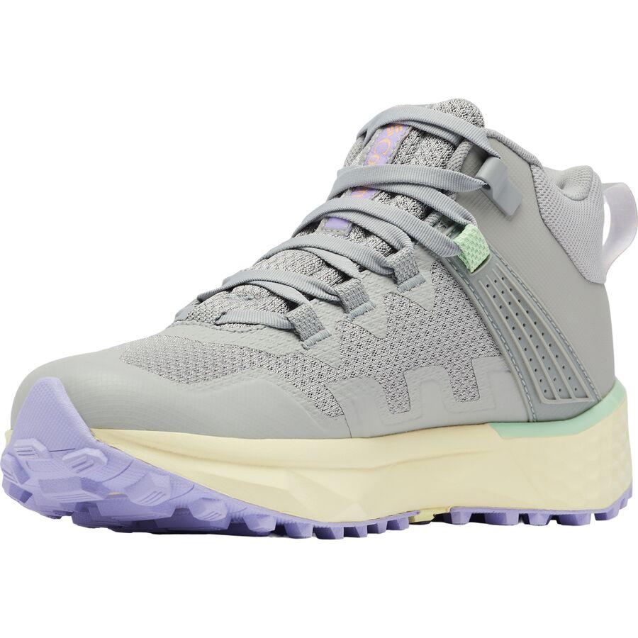 Columbia Facet 75 Mid Outdry Hiking Shoe - Women's Steam/Frosted Purple