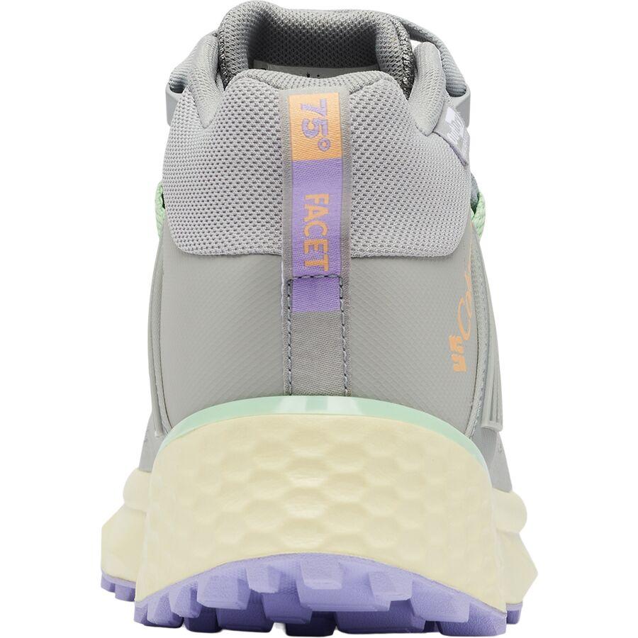 Columbia Facet 75 Mid Outdry Hiking Shoe - Women's Steam/Frosted Purple