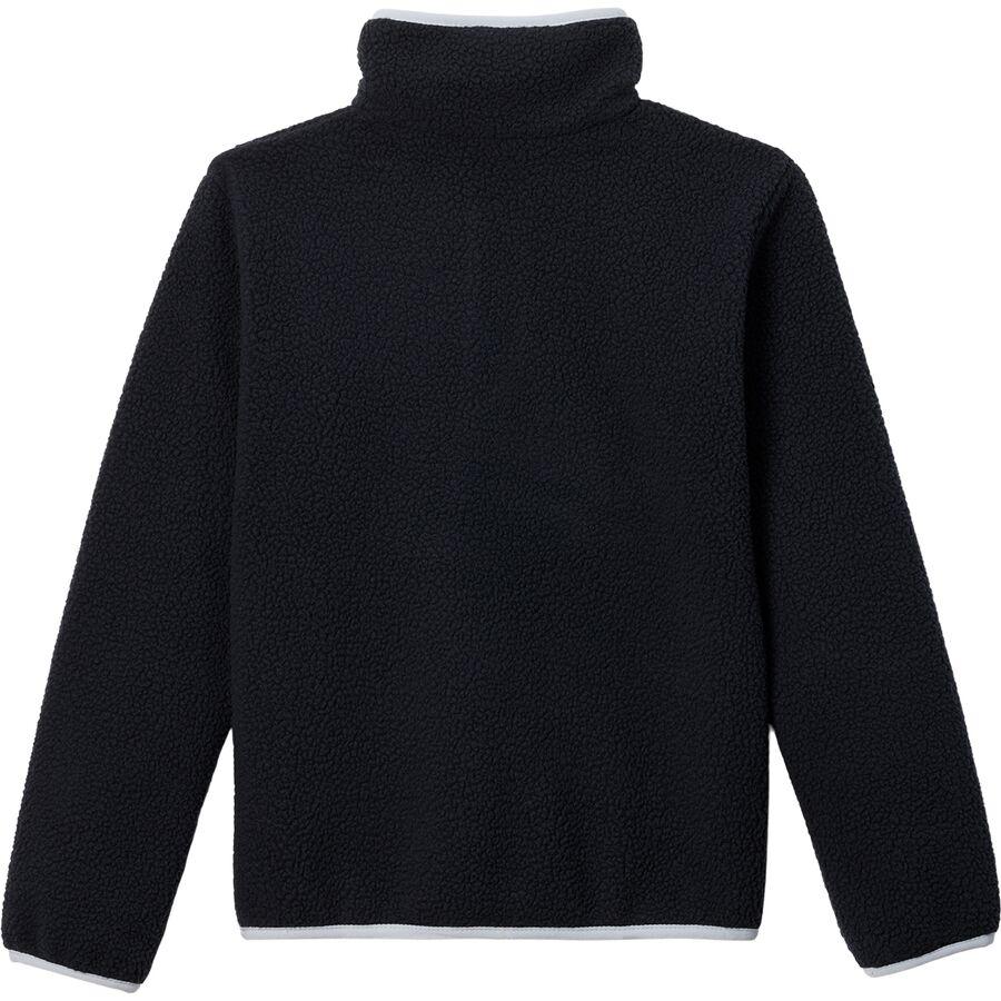 Columbia Helvetia II 1/2-Snap Fleece Jacket - Kids' Black/City Grey