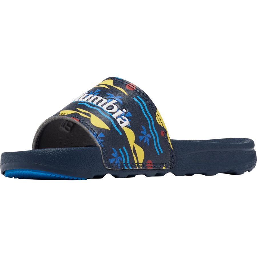 Columbia Hood River Slide - Kids' Collegiate Navy/White