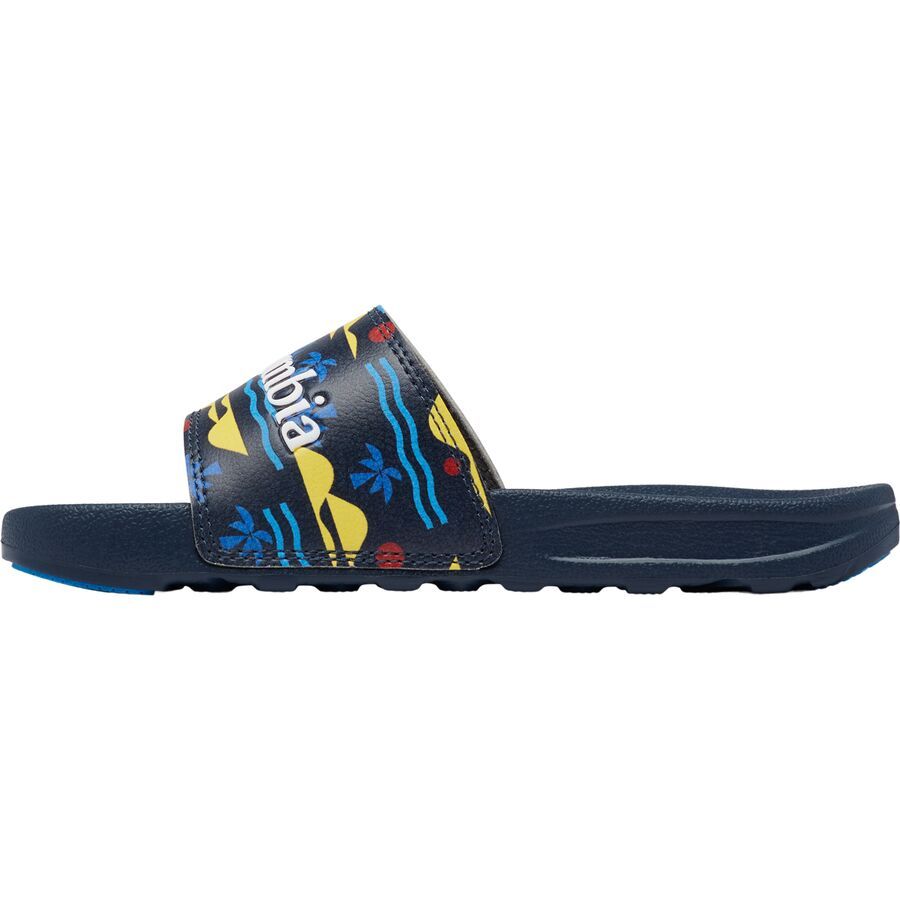 Columbia Hood River Slide - Kids' Collegiate Navy/White