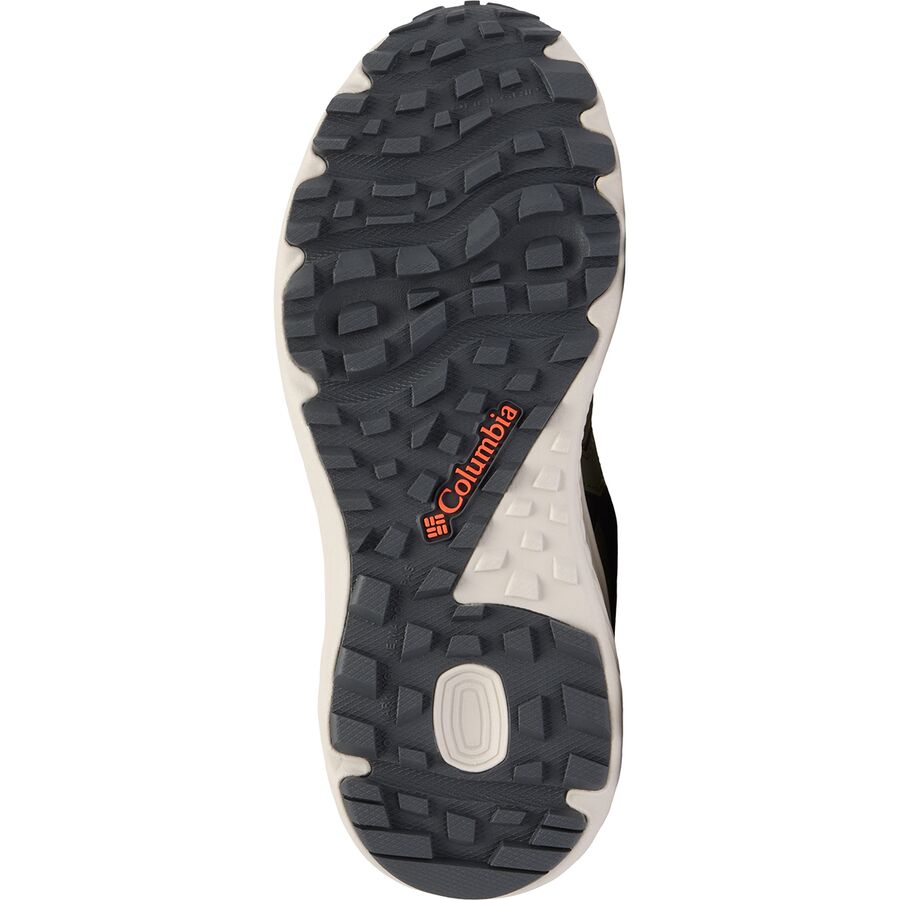 Columbia Konos Low Hiking Shoe - Kids' Stone Green/Red Quartz