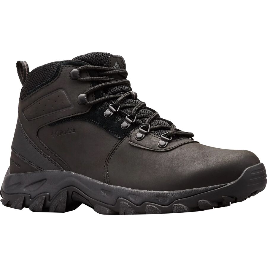 Columbia Newton Ridge Plus II Waterproof Hiking Boot - Men's Black/Black2