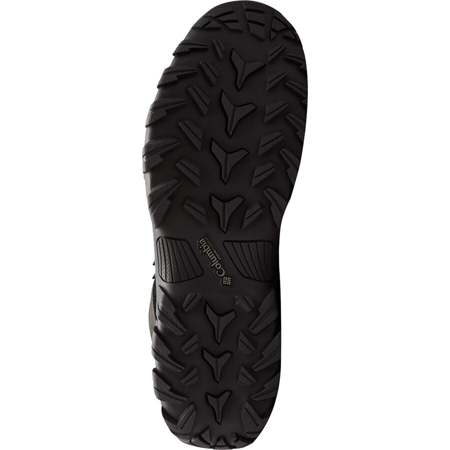 Columbia Newton Ridge Plus II Waterproof Hiking Boot - Men's Black/Black2