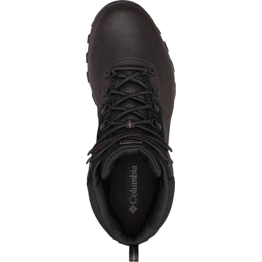 Columbia Newton Ridge Plus II Waterproof Wide Hiking Boot - Men's Black/Black2