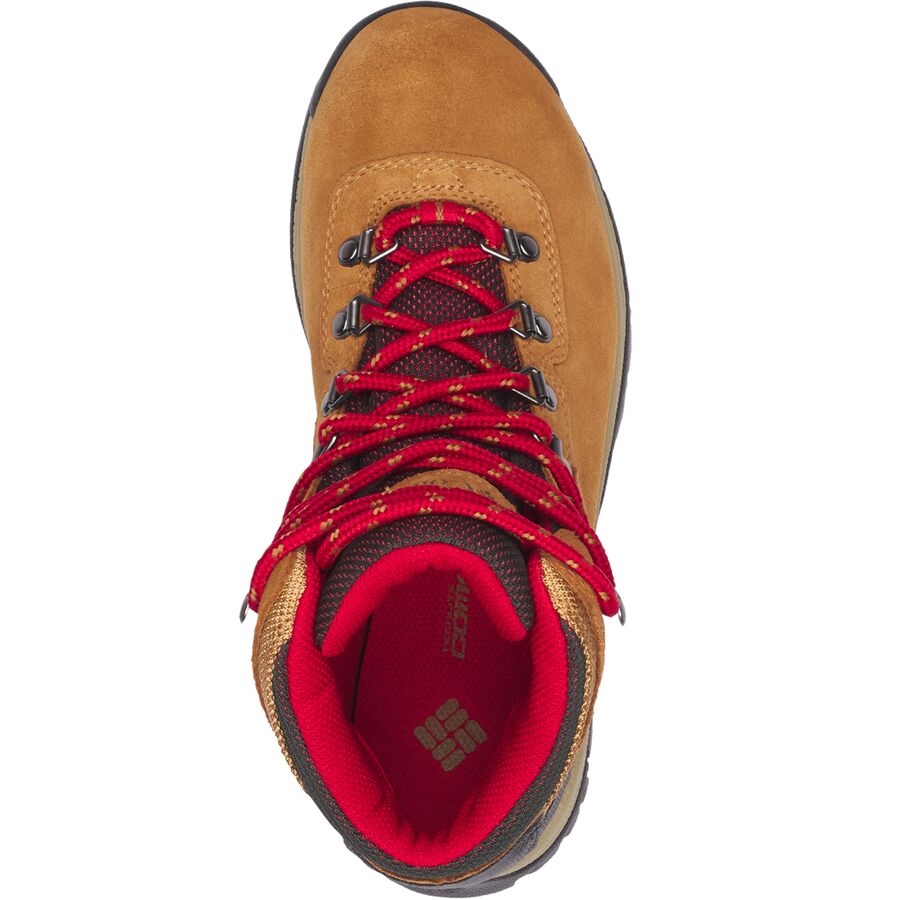 Columbia Newton Ridge Plus WP Amped Wide Hiking Boot - Women's Elk/Mountain Red