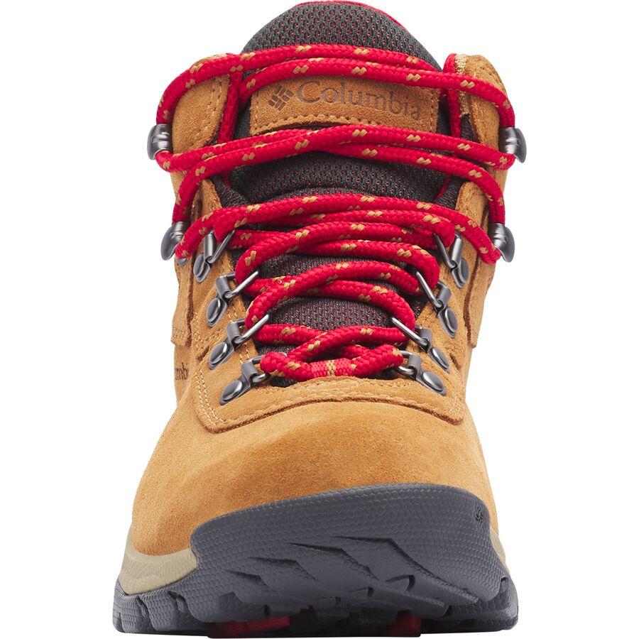 Columbia Newton Ridge Plus WP Amped Wide Hiking Boot - Women's Elk/Mountain Red