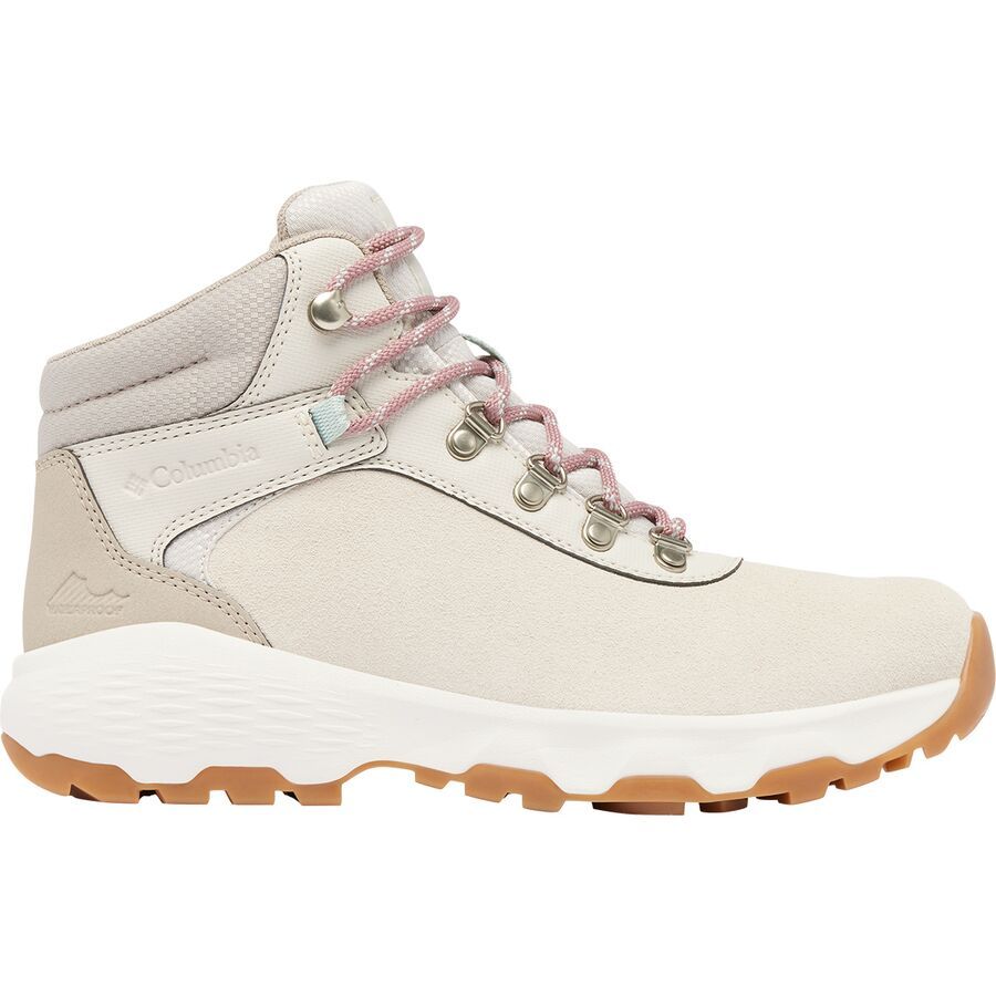 Columbia Newton Wander Mid Hiking Shoe - Women's Cloud Grey/Cool Green