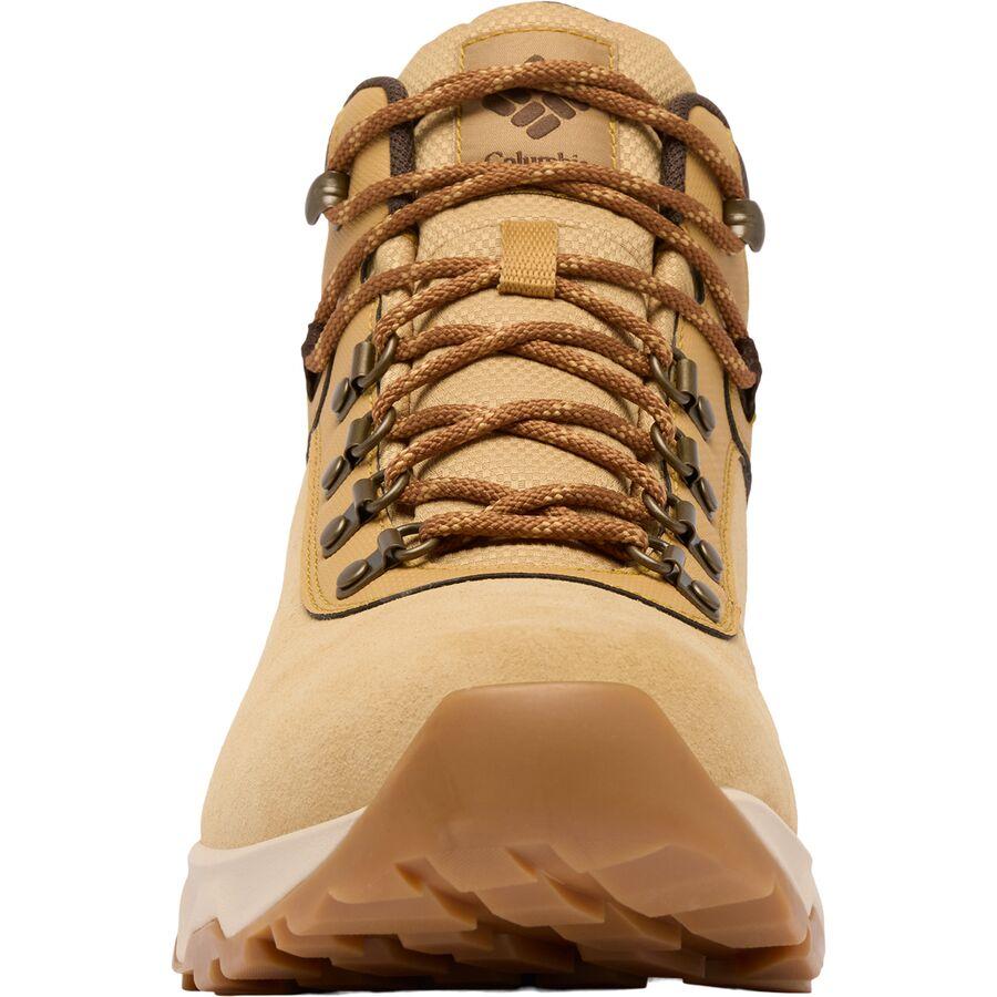 Columbia Newton Wander Mid Wide Hiking Shoe - Men's Curry/Cordovan