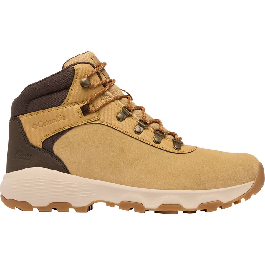 Columbia Newton Wander Mid Wide Hiking Shoe - Men's Curry/Cordovan