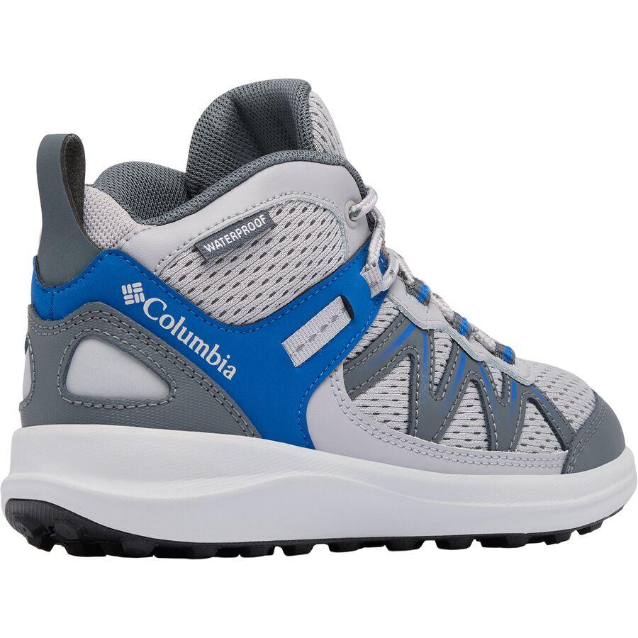 Columbia Peakfreak Rush Mid Waterproof Shoe - Kids' Columbia Grey/Mountain Blue
