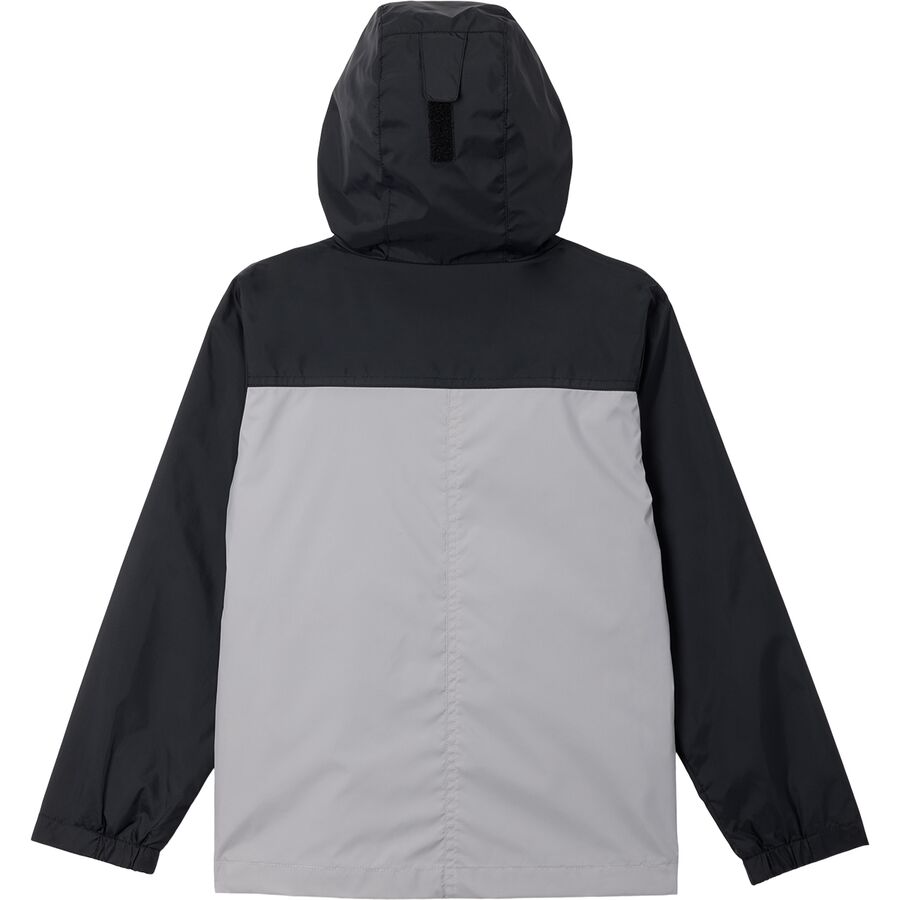 Columbia Rain-Zilla II Jacket - Boys' Black/Columbia Grey