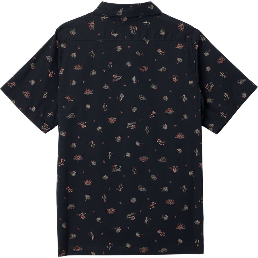 Columbia Rapid Rivers Printed Short-Sleeve Shirt - Boys' Black Deserted
